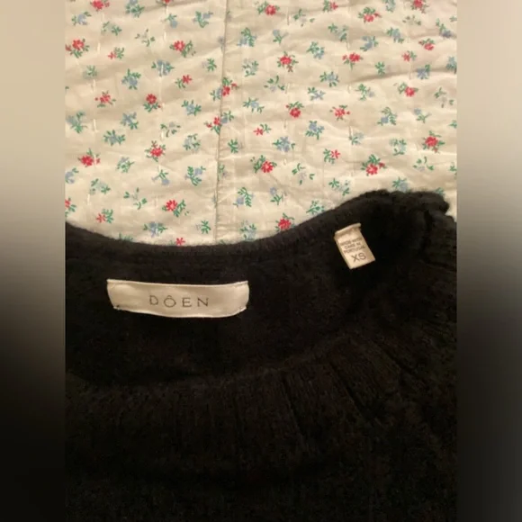 Dôen Appoline Cable Knit Sweater
